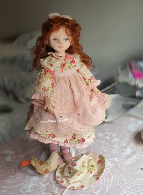 Muñeca Articulada Textil "Luna"